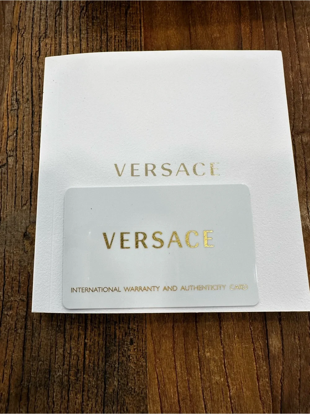 Versace Gold and Beige Women's Watch